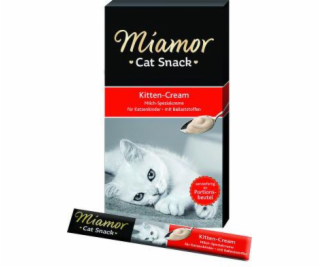 MIAMOR Cat Cream Junior - pamlsky pro kočky - 6 x 15g