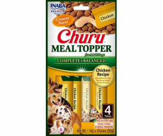 INABA Churu Meal Topper Chicken - dog treat - 4 x 14g