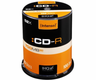 Intenso CD-R 700 MB 52x 50 kusů (1001125)