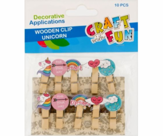 Craft with Fun CF DECK DRAW ORNAMENT ONE CLIP 10KS 20/200