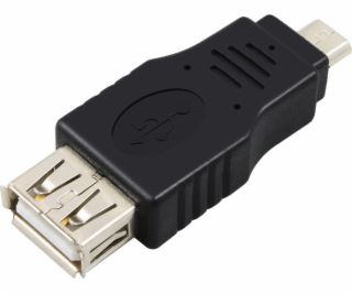 Unitek microUSB - USB adaptér černý (Y-A015)