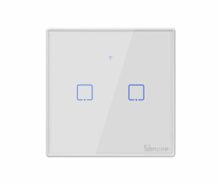 Smart Switch WiFi RF 433 Sonoff T2 EU TX (2-kanálový)