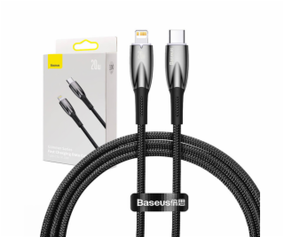 Kabel USB-C pro Lightning Baseus řady Glimmer, 20 W, 1 m ...