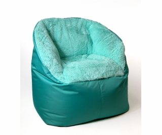 Sako pytel Pytel Fluffy mint XXL 140 x 90 cm