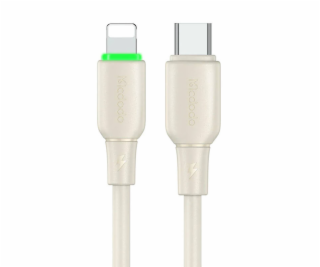 Kábel USB-C do Lightning Mcdodo CA-4760 s LED svetlom 1,2...