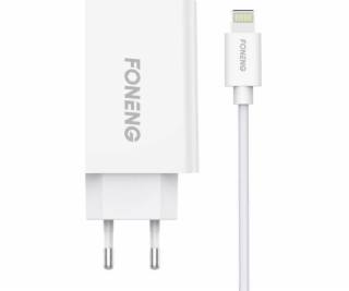 Rýchlonabíjačka Foneng 1x USB EU43 + kábel USB Lightning