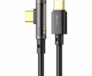 Kábel USB na USB-C Prism 90 stupňov Mcdodo CA-3401, 100W,...