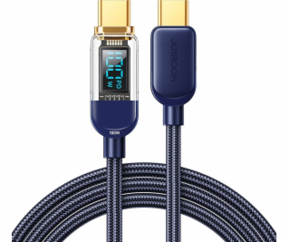 Kábel do USB-C 100W 1,2 m Joyroom S-CC100A4 (niebieski)