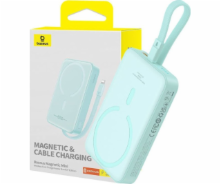 Powerbanka Baseus Magnetic Mini 10000mAh, Lightning 20W M...