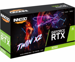 Inno3D GeForce RTX 3050 Twin X2 NVIDIA 8 GB GDDR6