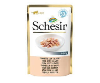 SCHESIR in jelly Tuna with salmon - wet cat food - 50 g