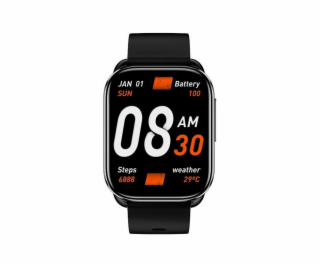 QCY Smartwatch GS S6, černé