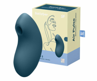 Masážny prístroj na klitoris Vulva Lover 2 Satisfyer (modrý)