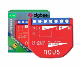 NOUS B2Z, ZigBee SMART Switch, prepínač (s mera)