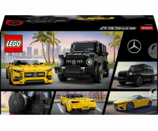 LEGO 76924 Speed Champions Mercedes-AMG G 63 & Mercedes-A...