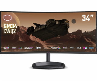 Cooler Master GM34-CWQ2, LED monitor