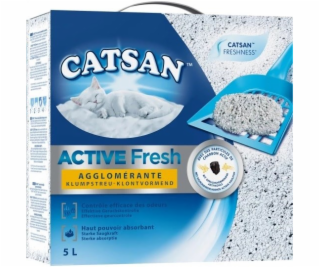 CATSAN Active Fresh - bentonitové stelivo - 5l