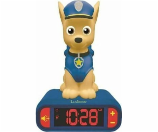 Digital alarm clock with Chase 3D nightlight Lexibook