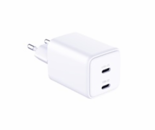 3mk Hyper Charger PD 45W+USB Cable C to C White