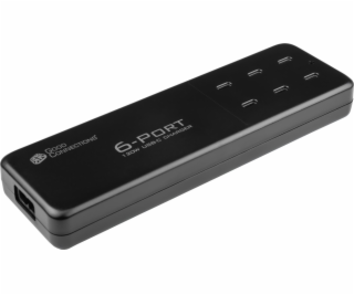  Good Connections USB rychlonabíjecí stanice 120 W, 6 por...