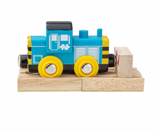 Bigjigs Rail Dřevěný vláček Shunter