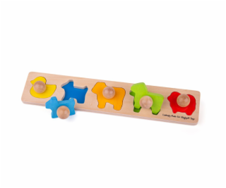 Bigjigs Baby Vkládací puzzle zvířata