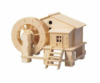 Woodcraft Dřevěné 3D puzzle Vodní mlýn