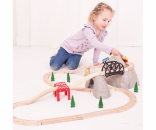 Bigjigs Rail Set vysokohorská dráha