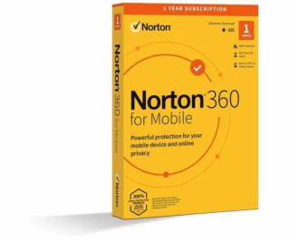 NORTON 360 MOBILE CZ 1 uživatel pro 1 zařízení na 1 rok