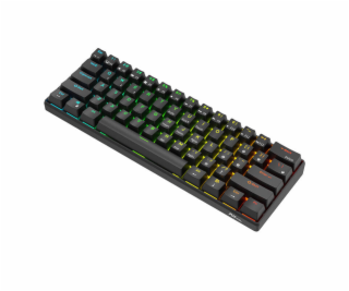 Mechanická klávesnica Royal Kludge RK61 RGB, hnedé spínač...