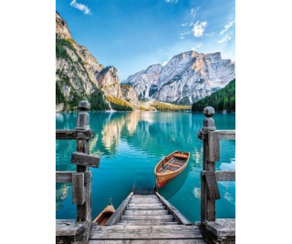 Puzzle 500 Braies lake Compact