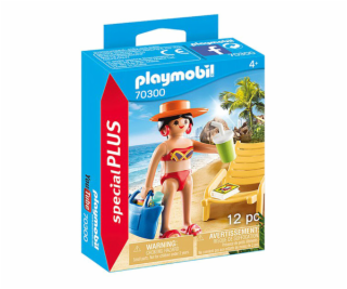 Rekreantka s lehátkem Playmobil, Prázdniny, 12 dílků