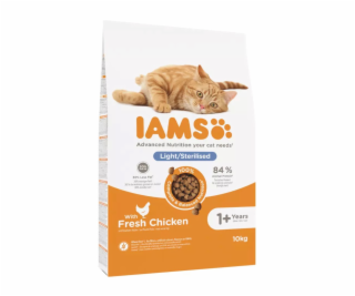 IAMS Advanced Nutrition Light/Sterilised - suché krmivo p...