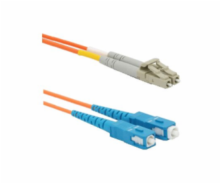 DATACOM optický patchcord LC-SC 09/125 SM   1m duplex