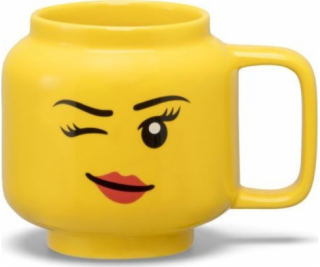 LEGO keramický hrnek Winking Girl, malý