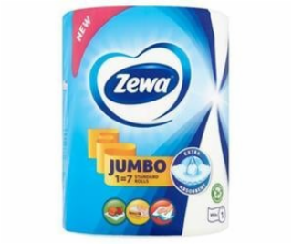 ZEWA Papírové utěrky  Jumbo White , role, 325 útržků