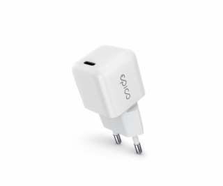 Epico 30W GaN Charger Bundle with 1.2m USB-C cable - bílá