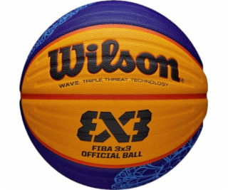 Herná lopta Wilson FIBA 3X3 Paris 2024 WZ1011502XB Yellow 6