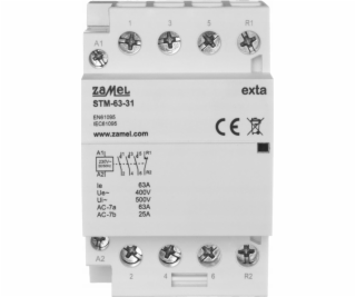 Zamel Modulárny inštalačný stýkač 63A 3Z+1R 230V AC typ: ...