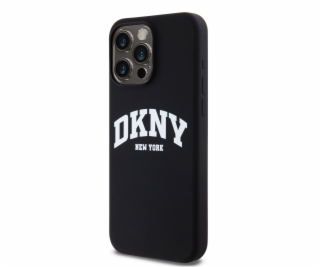 DKNY tekuté silikónové biele tlačené logo MagSafe - iPhon...