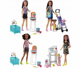 Barbie Mattel Skipper Doll: Babysitter Club - sada + bábi...