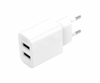 Nástenná nabíjačka XO L109 2x USB-A, kábel USB Type-C, 2,...