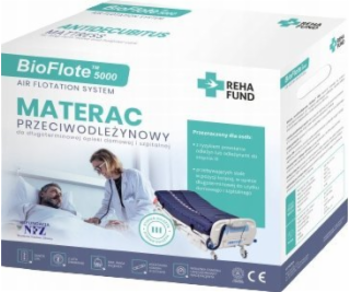 Materac przeciwodleżynowy rurowy BioFlote 5000