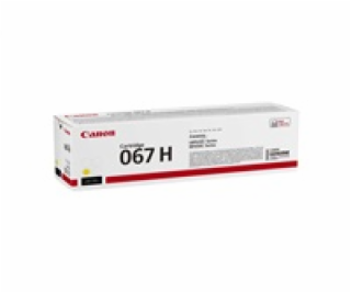 Canon TONER 067H žltá pre i-SENSYS LBP631Cw, LB (2350 str...