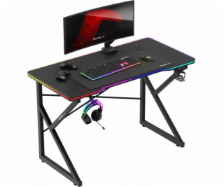 Biurko gamingowe Huzaro Hero 1.7 RGB Black