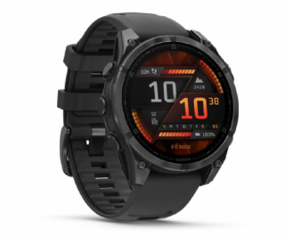 GARMIN fenix 8 - 47mm, AMOLED, Slate Gray, Black