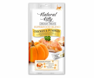 NATURAL KITTY Superfood Blend Chicken with tekvica - mašk...