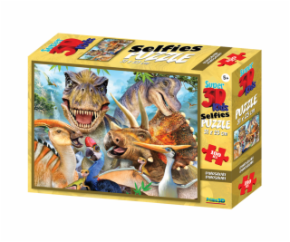 PUZZLE - Dinosaur Selfie 100 dielikov