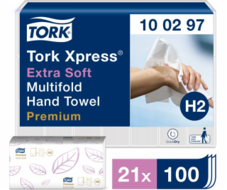 Sponky Tork Xpress - Extra měkký čtyřpanelový ručník - Pr...