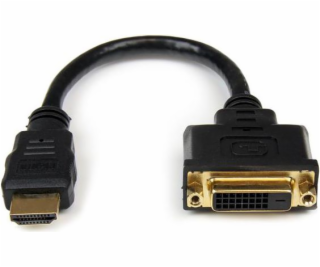 StarTech HDMI - DVI-D kabel 0,3 m černý (HDDVIMF8IN)